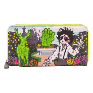 [Edward Scissorhands: Loungefly Zip Around Wallet: Topiary (Product Image)]