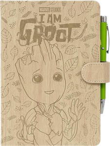 [Marvel: I Am Groot: A5 Premium Notebook & Projector Pen: Groot (Product Image)]
