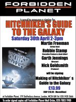 [Hitchhiker's Guide to the Galaxy Signing (Product Image)]