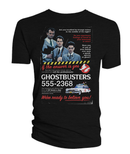 [Ghostbusters: T-Shirt: Call The Professionals (Product Image)]