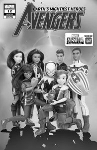 [Avengers #12 (Marvel Rising Action Doll Homage Variant) (Product Image)]