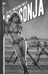 [Invincible Red Sonja #9 (Cover B Linsner) (Product Image)]