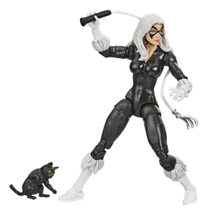 [Spider-Man: Marvel Legends Retro Action Figure: Black Cat (Product Image)]