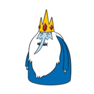 [Adventure Time: Enamel Pin Badge: Ice King (Product Image)]