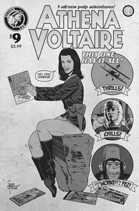 [Athena Voltaire (2018): Ongoing #9 (Cover B Retro) (Product Image)]