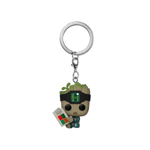 [I Am Groot: Pocket Pop! Vinyl Keychain: Groot In Onesie (With Book) (Product Image)]