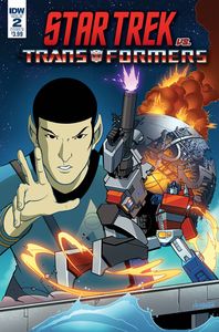 [Star Trek Vs Transformers #2 (Cover A - Murphy) (Product Image)]