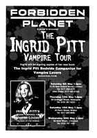 [Ingrid Pitt signing The Ingrid Pitt Bedside Companion for Vampire Lovers (Product Image)]
