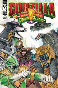 [Godzilla Vs Mighty Morphin Power Rangers #4 (Cover A Freddie Williams II) (Product Image)]