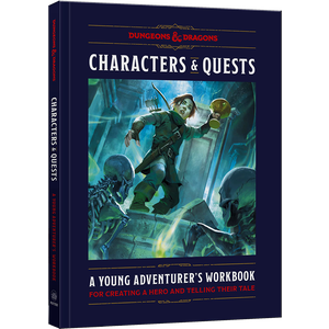 [Dungeons & Dragons: Characters & Quests: A Young Adventurer's Workbook (Hardcover) (Product Image)]