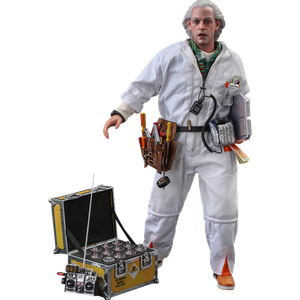 [Back To The Future: Hot Toys Deluxe 1:6 Scale Action Figure: Doc Brown (Product Image)]