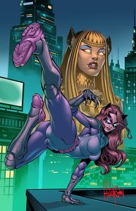 [Cat Girl #1 (Cover B Kitty Kick Variant) (Product Image)]