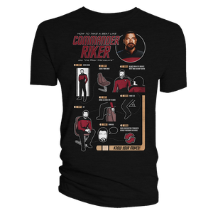 [Star Trek: The Next Generation: T-Shirt: The Riker Manoeuver (Product Image)]