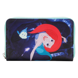 [Disney: The Little Mermaid: Loungefly Zip Around Wallet: Princess Scenes Series (Product Image)]