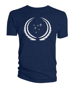 [Star Trek: Discovery: T-Shirt: 32nd Century Federation Logo (Product Image)]