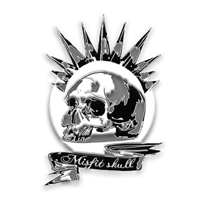 [Life Is Strange: Enamel Pin Badge: Misfit Skull (Product Image)]