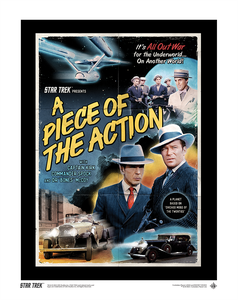 [Star Trek: Art Print: A Piece Of The Action (Product Image)]