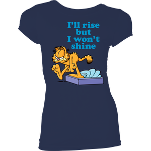 [Garfield: Women's Fit T-Shirt: Rise & Shine (Product Image)]