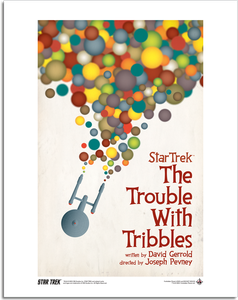 [Star Trek: The Original Series: Art Print: The Trouble With Tribbles By Juan Ortiz (Product Image)]