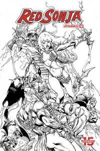 [Red Sonja #7 (Castro B&W Variant) (Product Image)]
