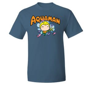 [DC Comics: Aquaman: T-Shirt: Chibi Style (Product Image)]