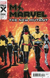 [Ms. Marvel: The New Mutant #4 (Chris Samnee Team Homage Variant) (Product Image)]
