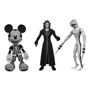 [Kingdom Hearts: Action Figure: King Mickey, Dusk & Axel (Product Image)]