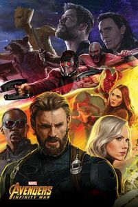 [Avengers: Infinity War: Poster: Captain America (Product Image)]