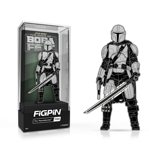 [Star Wars: The Book Of Boba Fett: FiGPiN Pin Badge: Mandalorian (SWC Exclusive) (Product Image)]