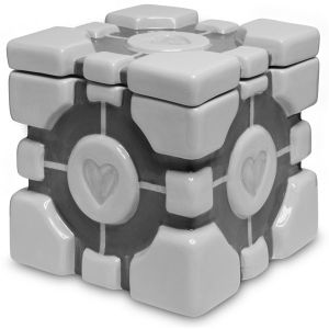 Portal Cube Cookie Jar