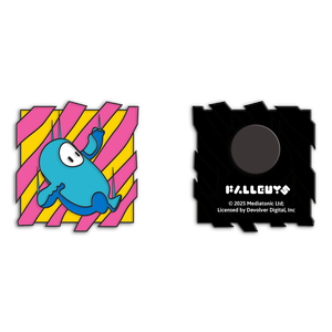[Fall Guys: Enamel Pin Badge: Stripey Fall (Product Image)]