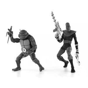 [Teenage Mutant Ninja Turtles Cartoon: Action Figure 2-Pack: Raphael V Foot Soldier (Product Image)]
