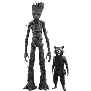 [Avengers: Infinity War: Hot Toys Action Figure: Groot & Rocket (Product Image)]