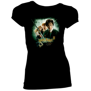 [Harry Potter: Women's Fit T-Shirt: Chamber Of Secrets Poster (Product Image)]