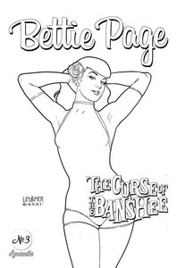 [Bettie Page: The Curse Of The Banshee #3 (Cover H Linsnerr Pencils Variant) (Product Image)]