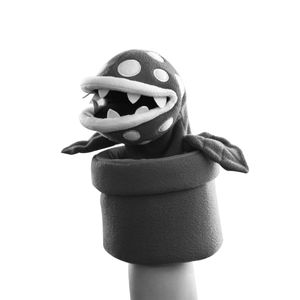 [Super Mario Bros: Hand Puppet: Piranha Plant (Product Image)]