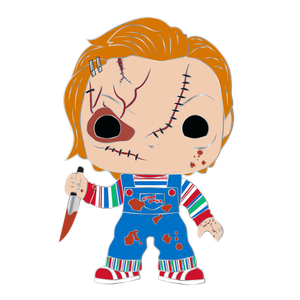 [Child's Play: Loungefly Pop! Pin Badge: Chucky (Product Image)]