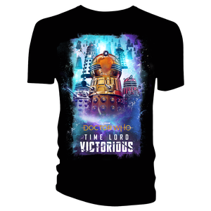 [Doctor Who: Time Lord Victorious: T-Shirt: Dalek Squad Iconic (Product Image)]