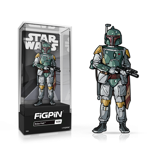 [Star Wars: The Empire Strikes Back: FiGPiN Pin Badge: Boba Fett (SWC Exclusive) (Product Image)]