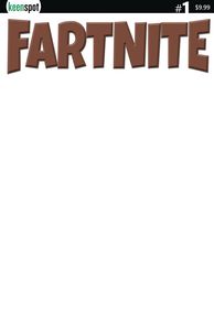 [Fartnite #1 (Cover B Brown Logo Blank Sketch) (Product Image)]