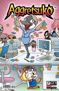 [The cover for Aggretsuko: Out To Lunch #3 (Cover A Starling)]