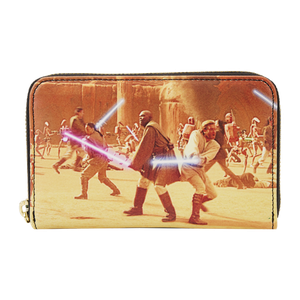 [Star Wars: Attack Of The Clones: Loungefly Zip Around Wallet: Scene  (Product Image)]