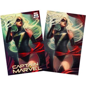 [Captain Marvel #1 (Stephanie Hans Virgin Variant Set) (Product Image)]