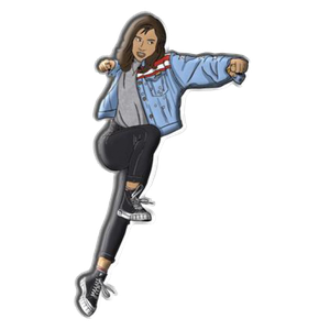 [Doctor Strange In The Multiverse Of Madness: Pin Badge: America Chavez (Product Image)]