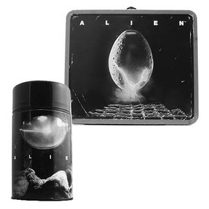 [Alien: Egg Distressed Lunch Box With Thermos (Product Image)]