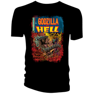 [Godzilla: T-Shirt: Godzilla In Hell Comic Cover (Product Image)]