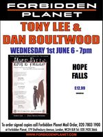 [Tony Lee and Dan Boultwood Signing Hope Falls (Product Image)]