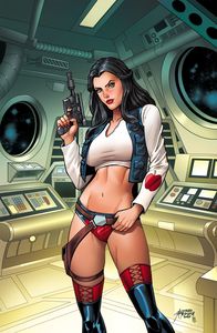 [Grimm Fairy Tales Presents: 2024 May 4th Cosplay Pinup Special (Cover A Reyes) (Product Image)]