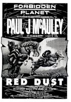 [Paul J McAuley signing Red Dust (Product Image)]