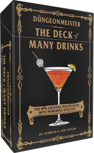 [Dungeonmeister: The Deck Of Many Drinks: The RPG Cocktail Recipe Deck With Powerful Effects! (Hardcover) (Product Image)]